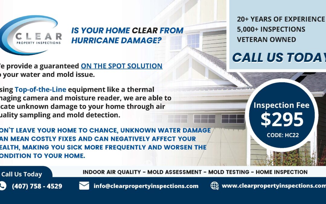 🚨 Is your home clear from hurricane damage? 🚨